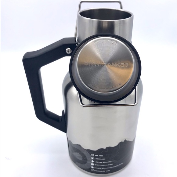DrinkTanks 32 oz Stainless Growler NWT - Picture 4 of 10